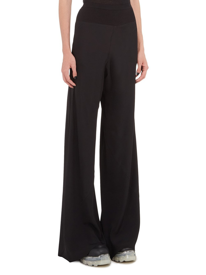 Rick Owens Black Bias Lounge Pants outlook