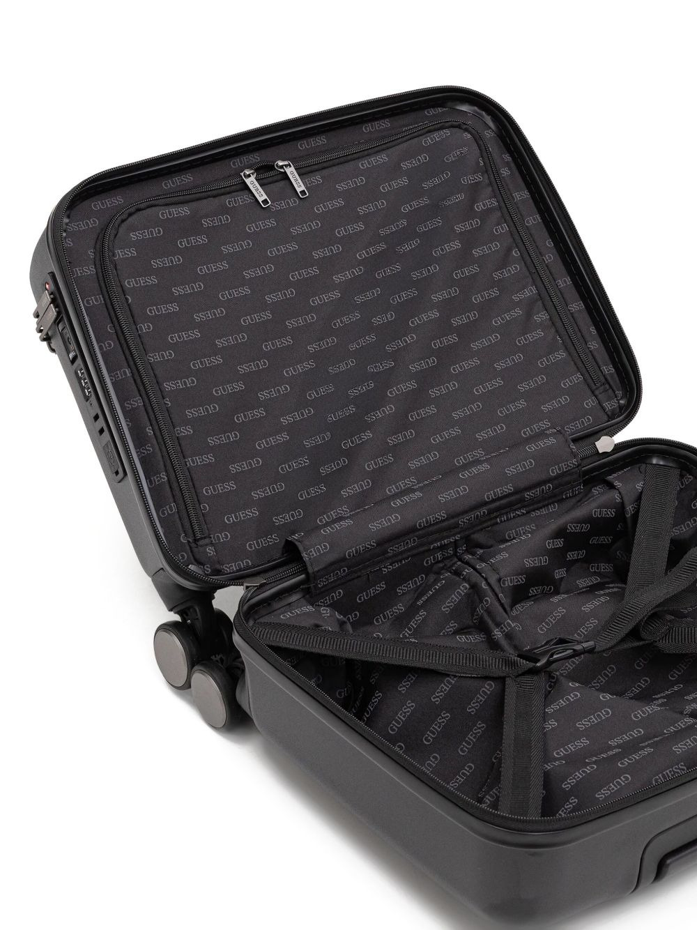logo-plaque wheeled luggage - 5