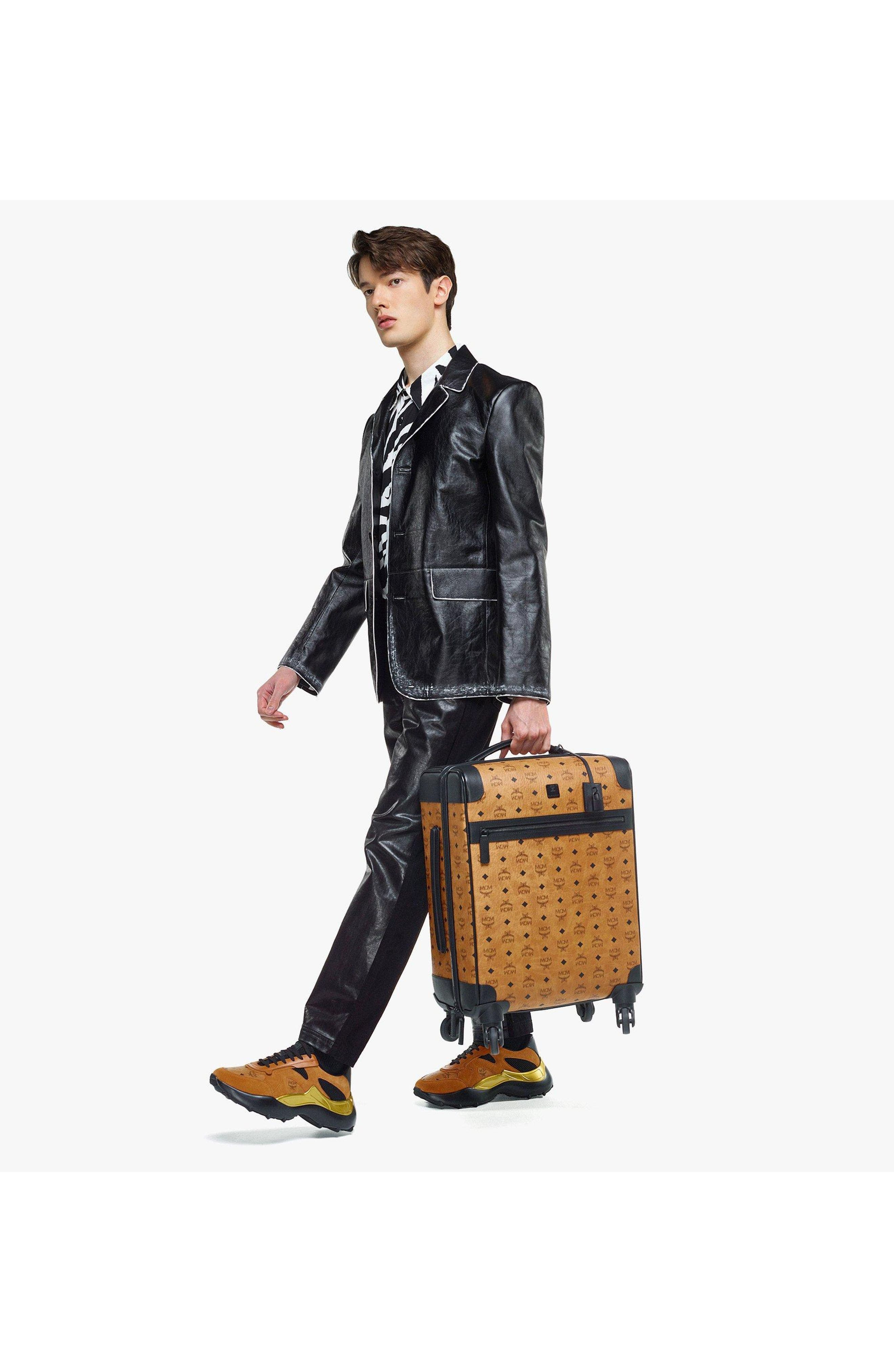 MCM Ottomar Trolley in Visetos in Brown at Nordstrom - 7