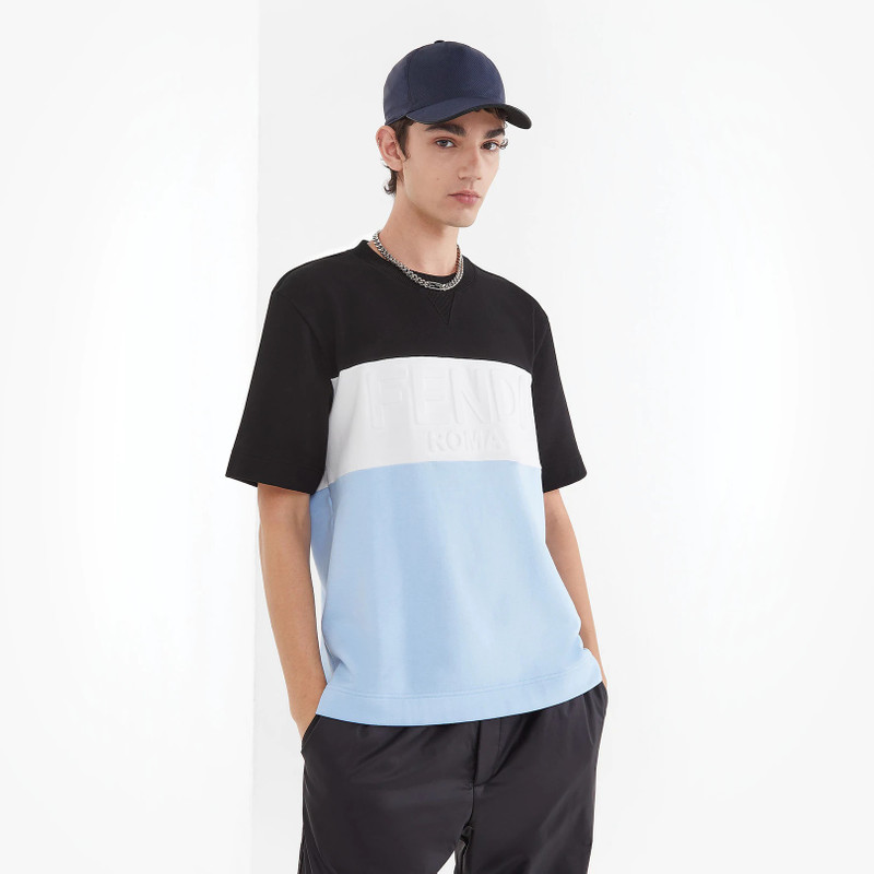 FENDI Multicolor jersey T-shirt outlook