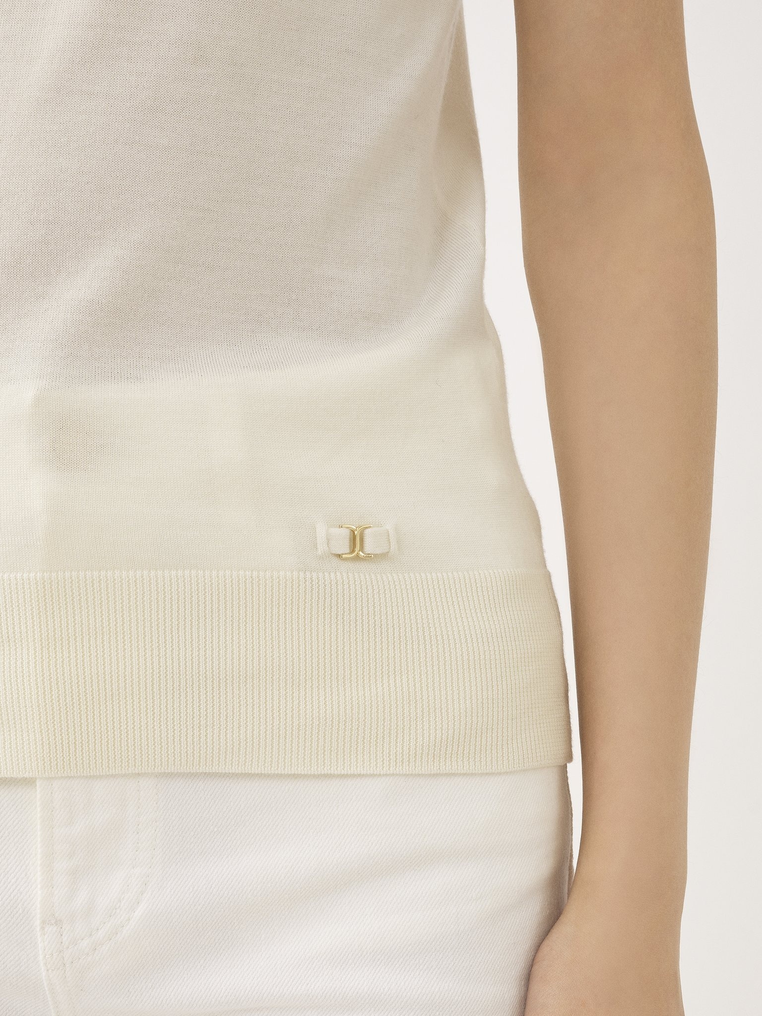 SLEEVELESS SWEATER - 7