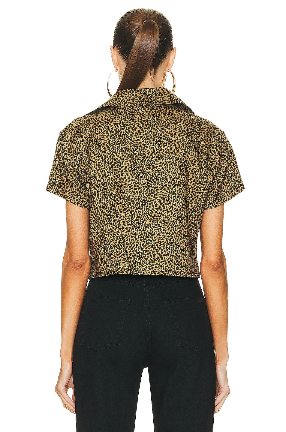 Cropped Short Sleeve Shirt - 3
