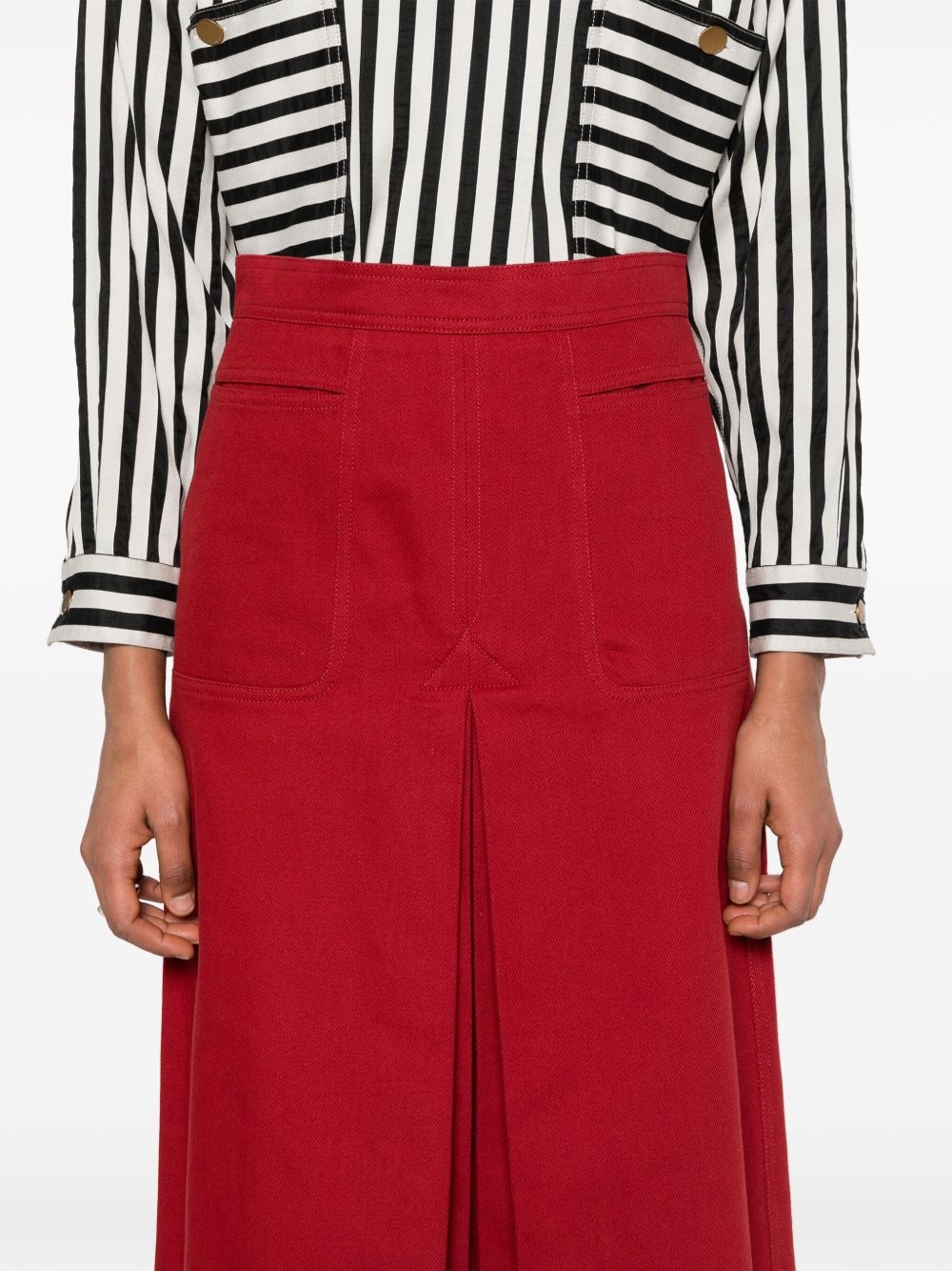 Rock midi skirt - 5