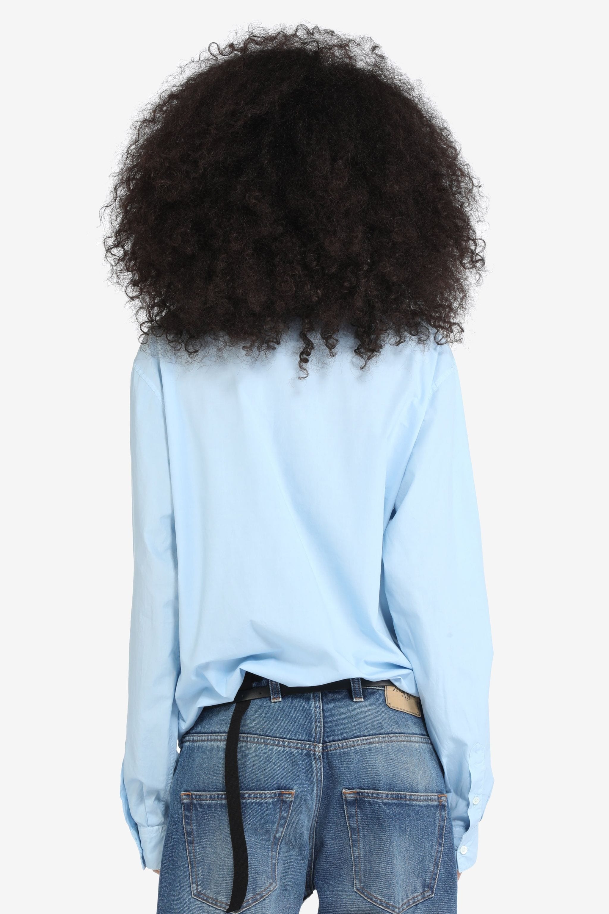 LOGO-EMBROIDERED COTTON SHIRT - 2