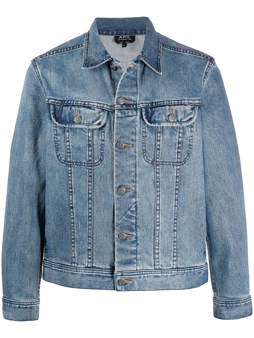 classic denim jacket - 1