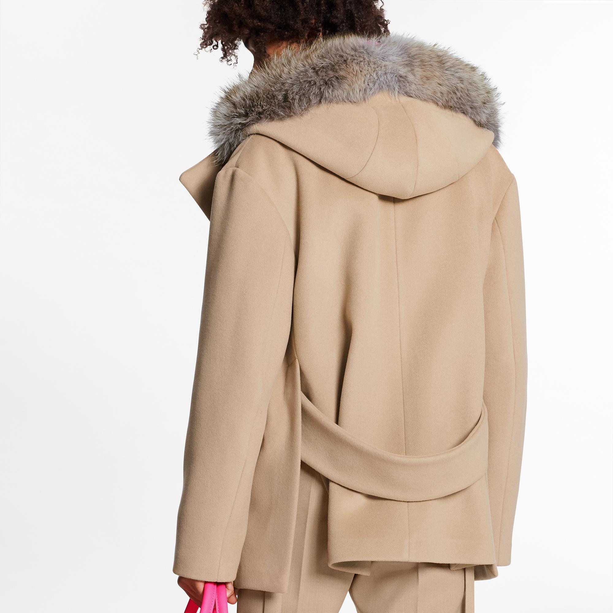 Parka With Fur Hood - 5