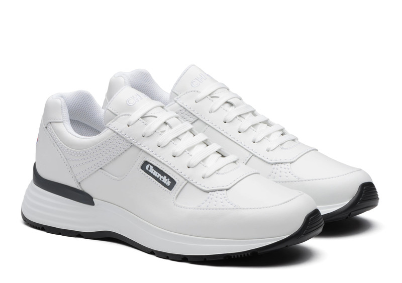 Church's Ch873
Plume Calf Leather Retro Sneaker White outlook