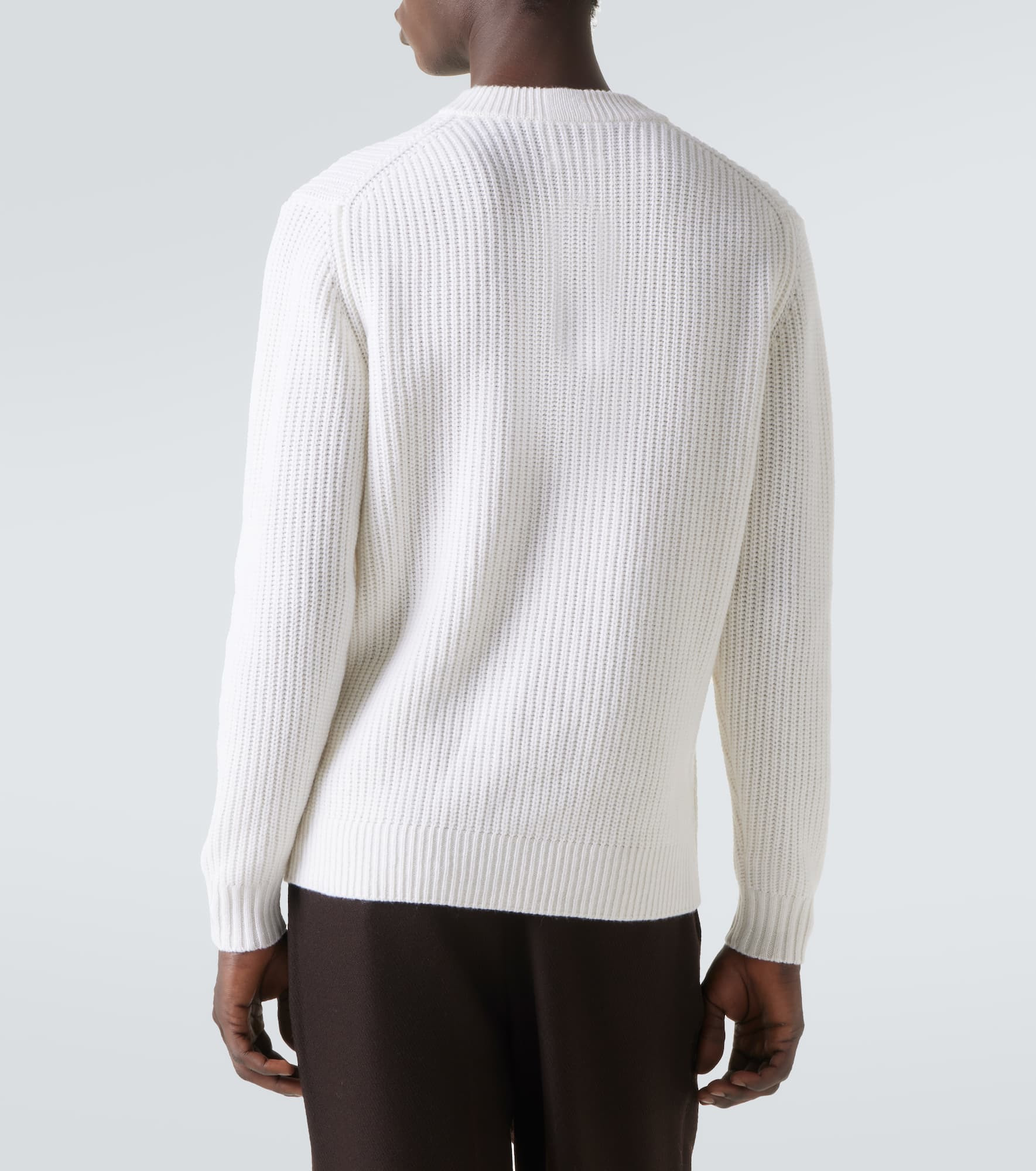 Wool and cashmere sweater - 4