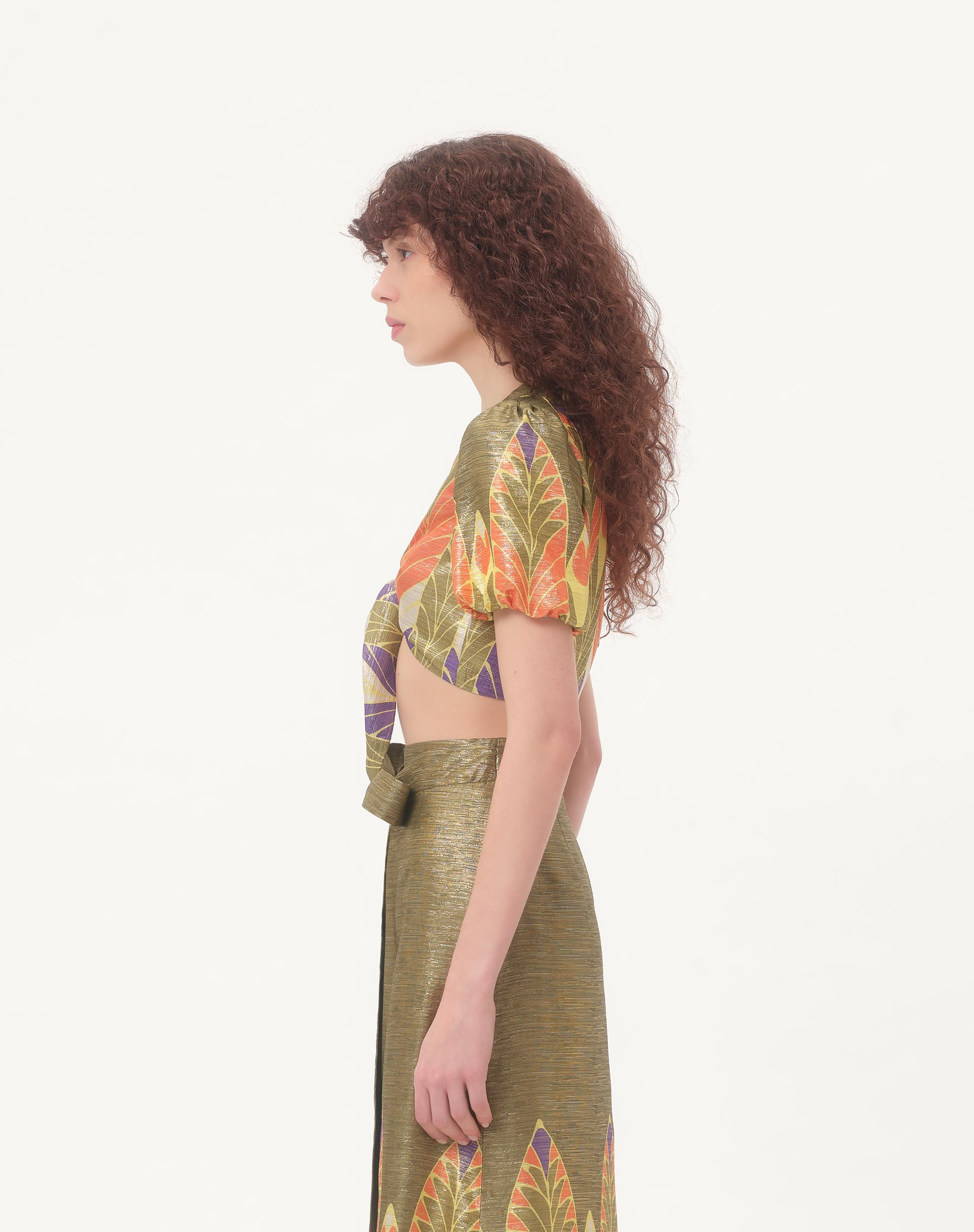 LUREX TOP WITH VOYAGE IMAGINAIRE PRINT - 6