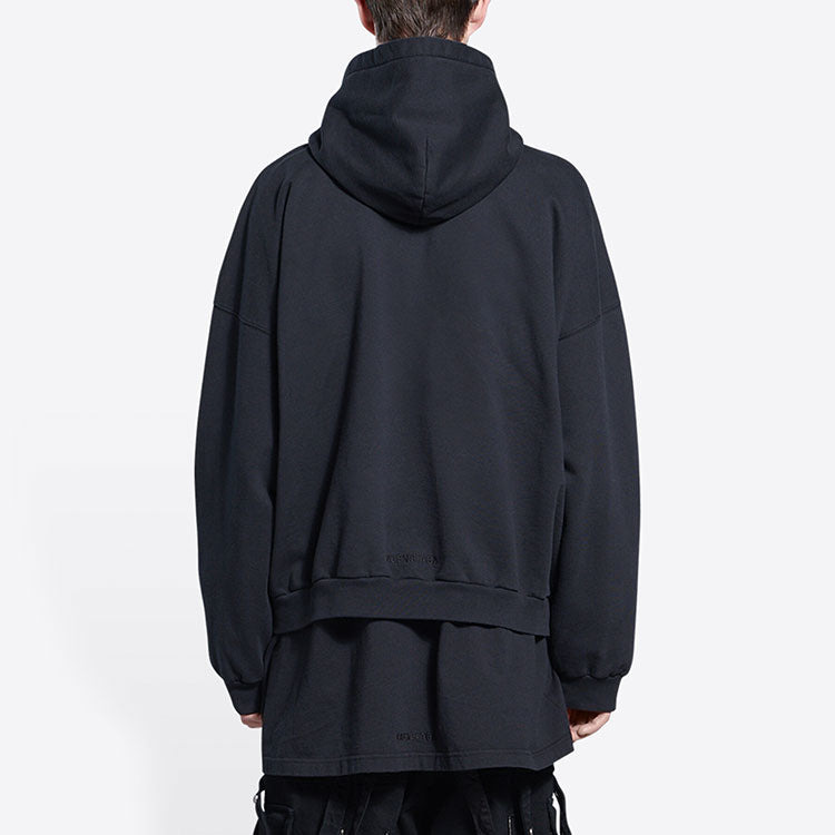 Balenciaga x THE SIMPSONS Cotton Hoodie Wide Fit 'Black' 674986TLVG81000 - 5