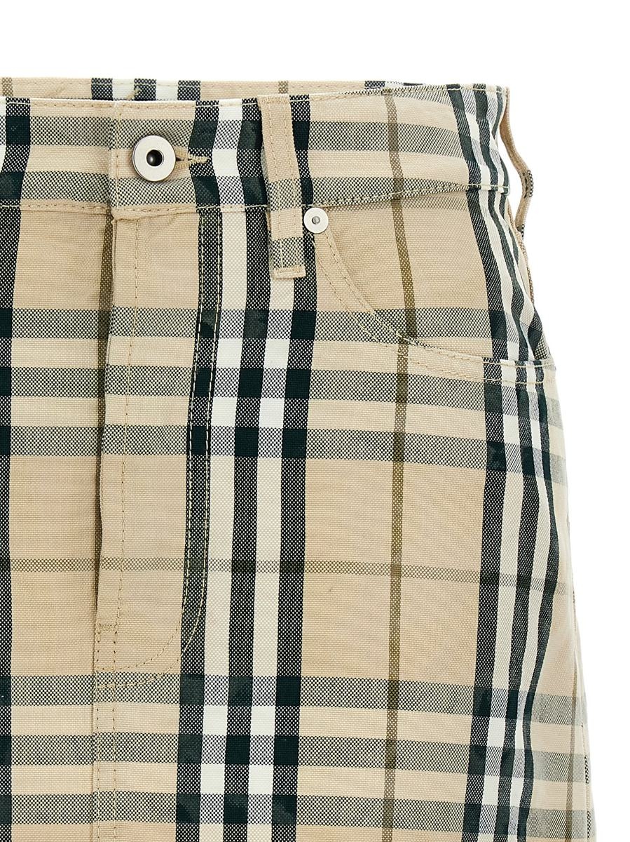 Burberry Check Skirt - 3