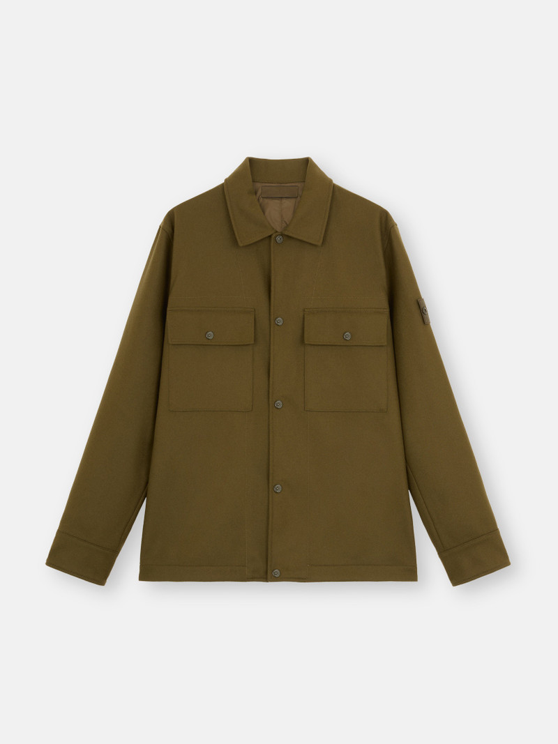 120F4 WOOL NYLON FLANNEL_STONE ISLAND GHOST PIECE 1