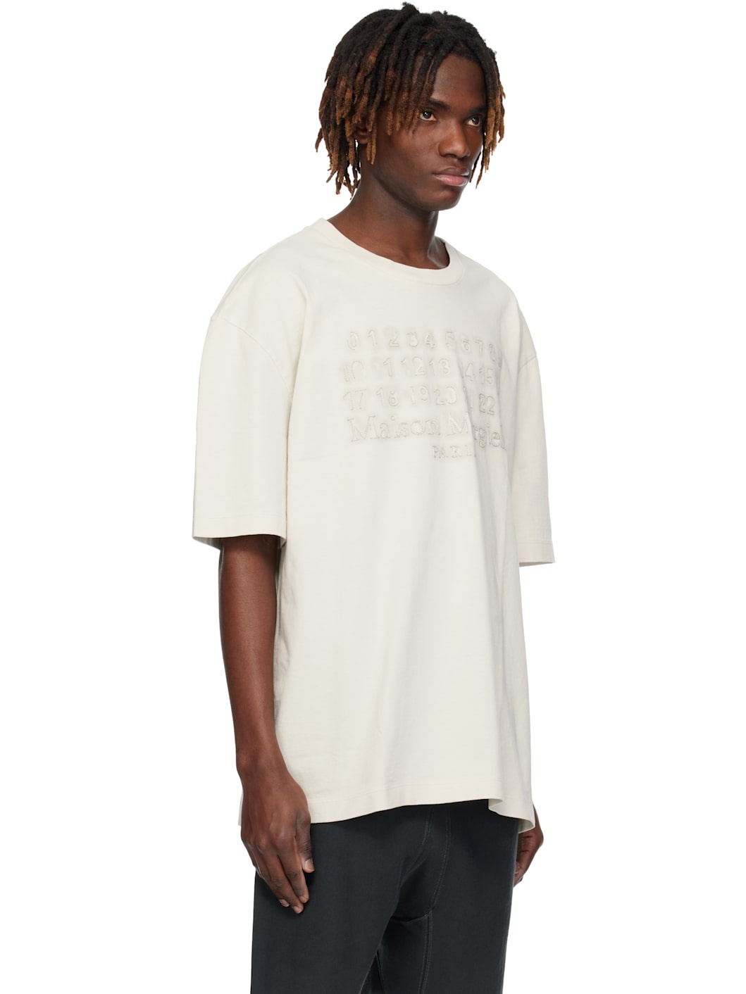Off-White Embroidered Logo T-shirt - 2