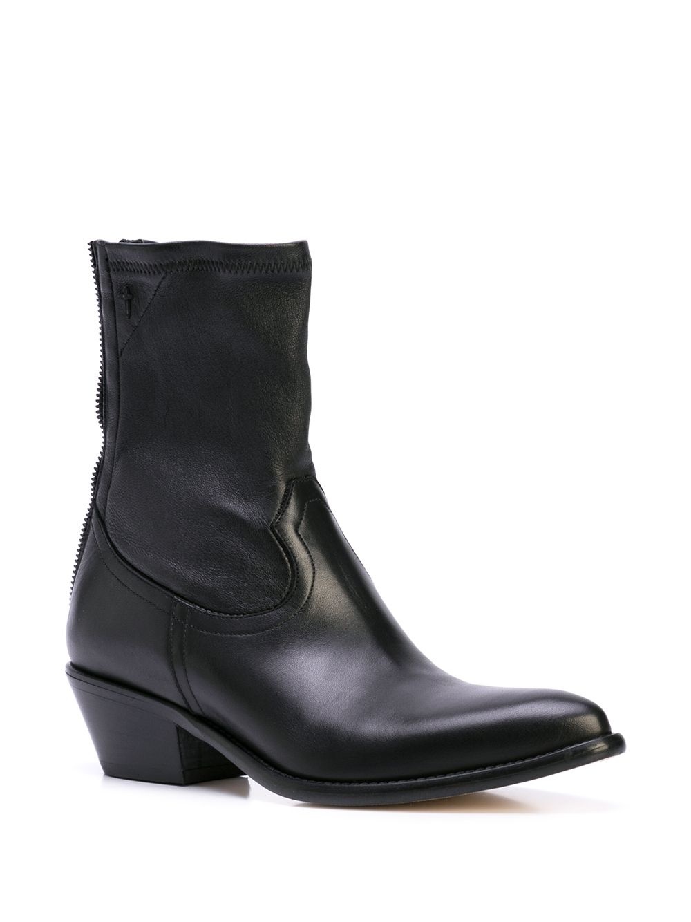 ankle zipped boots - 2