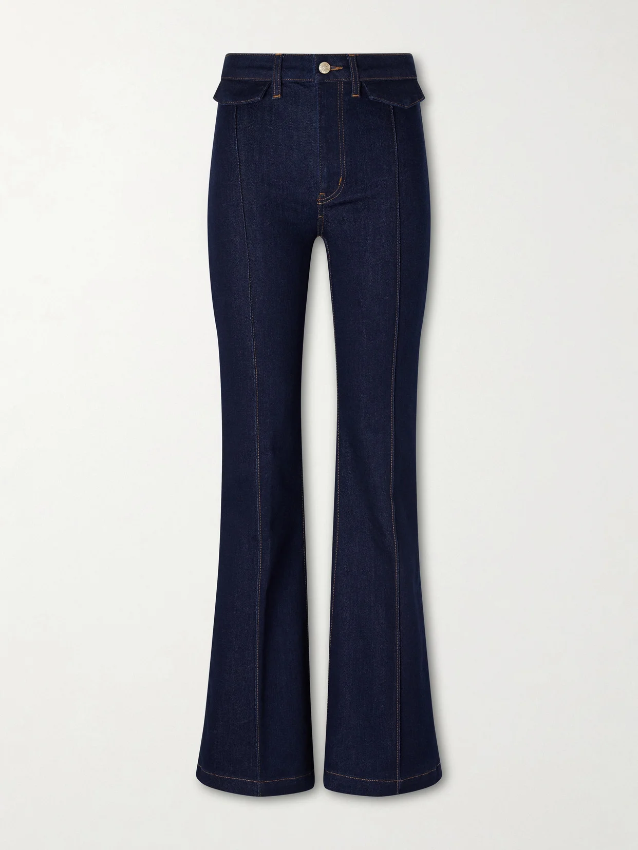 The Icon Mid-rise Flared Jeans - 1