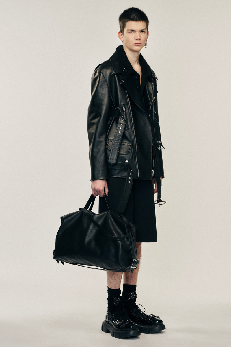 Simone Rocha Multi Belt Biker Jacket outlook