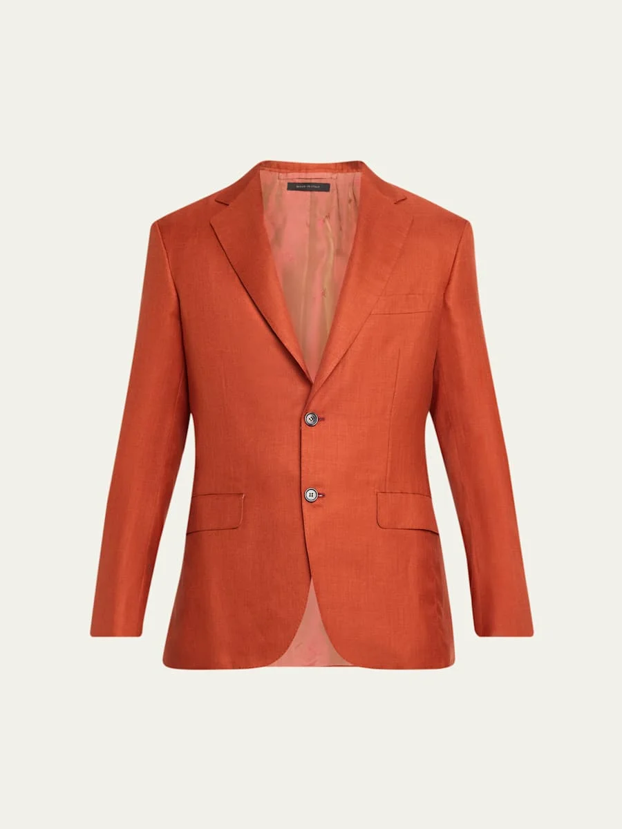 Men's Plume Single-Breasted Blazer - 1