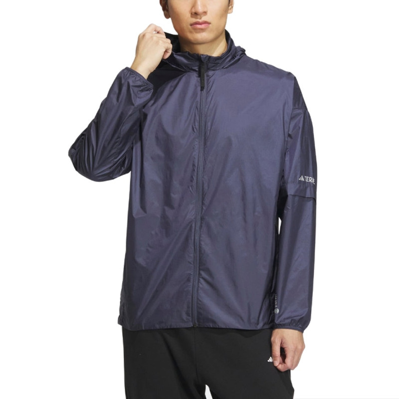 adidas adidas Niuheaven Windbreaker Jacket 'Navy' HY4702 outlook