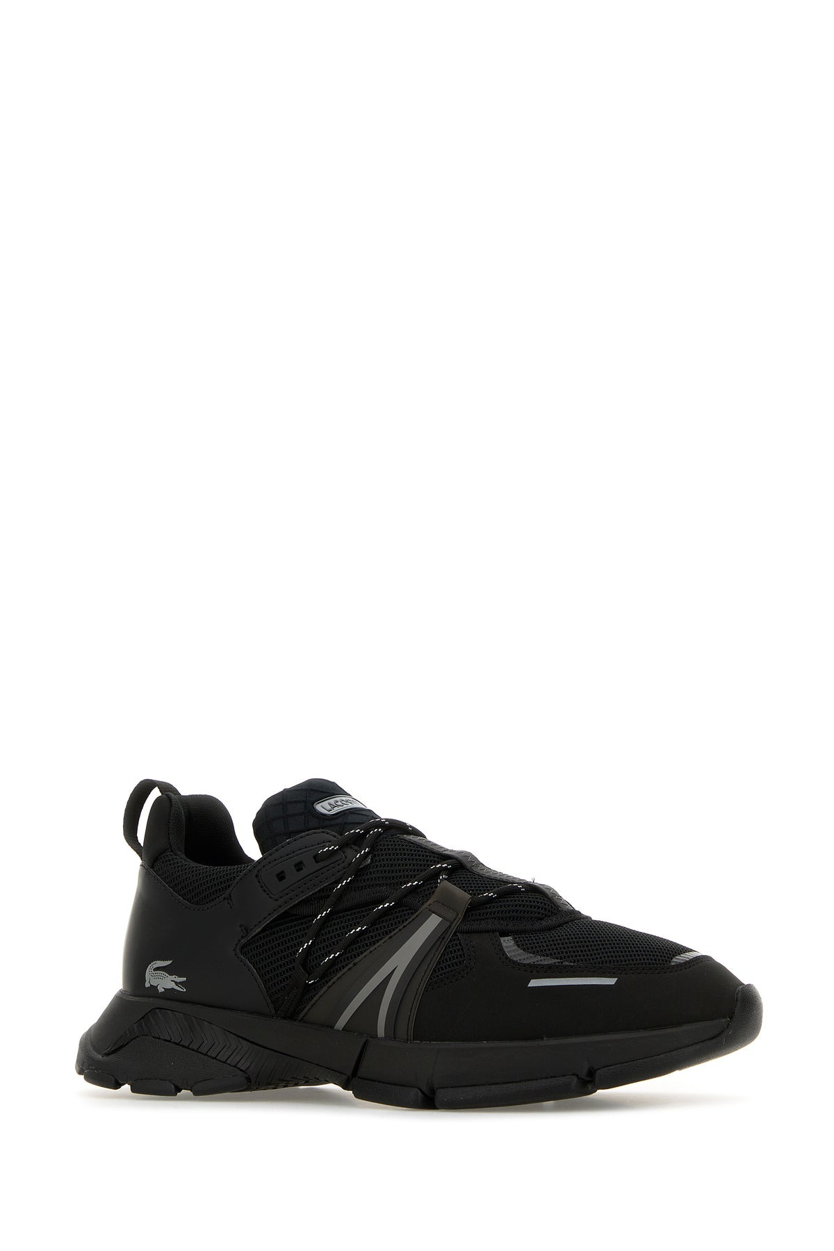 Black fabric L003 sneakers - 2
