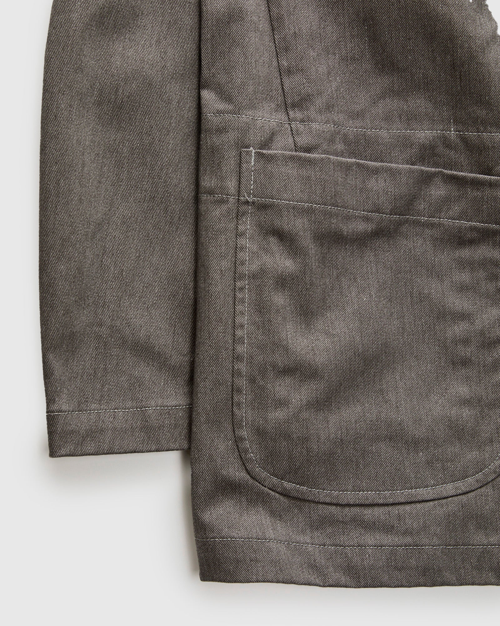 Bedford Jacket in Grey PC Tanker Twill - 6