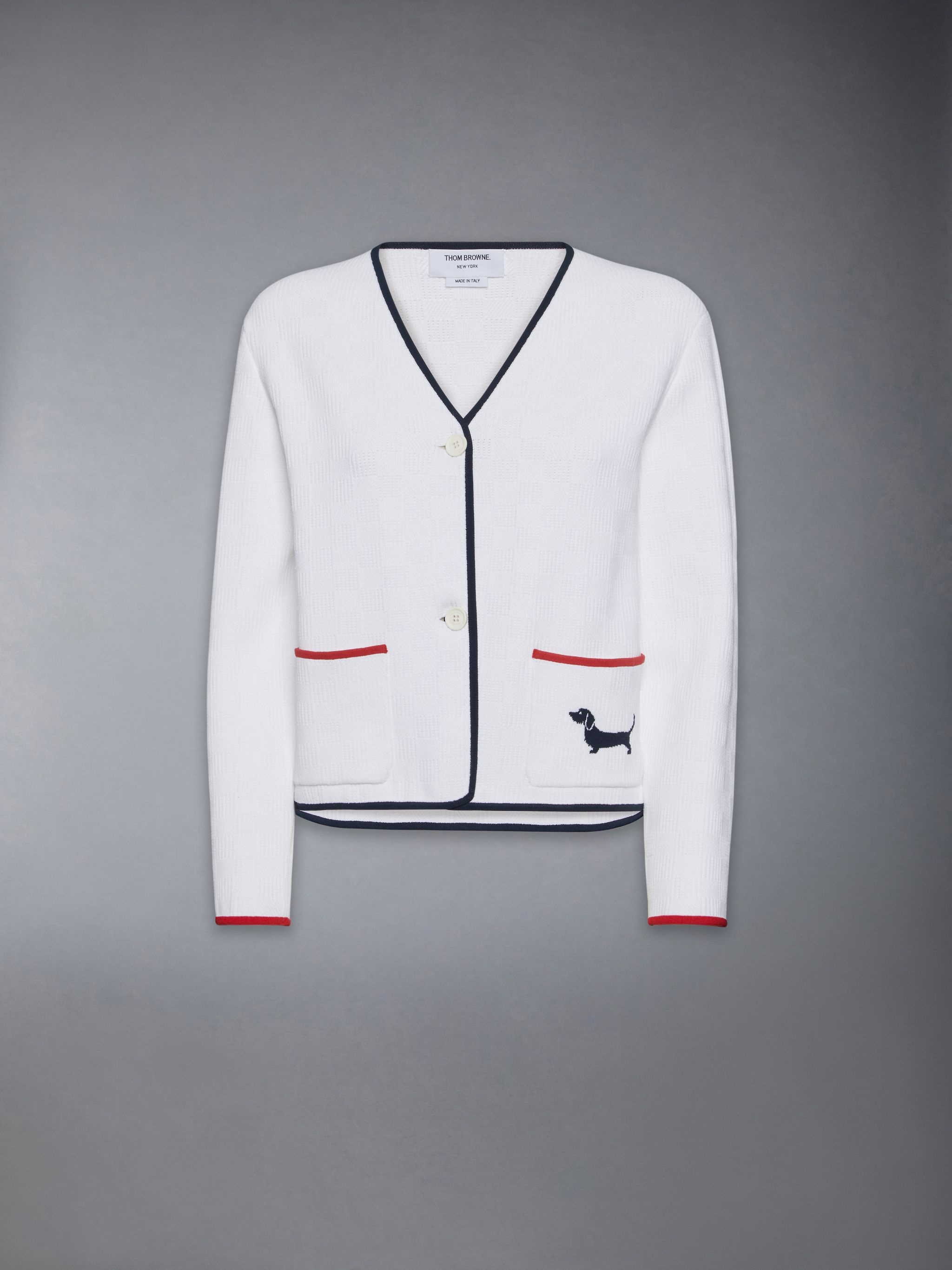 Pointelle Hector Cardigan Jacket - 7