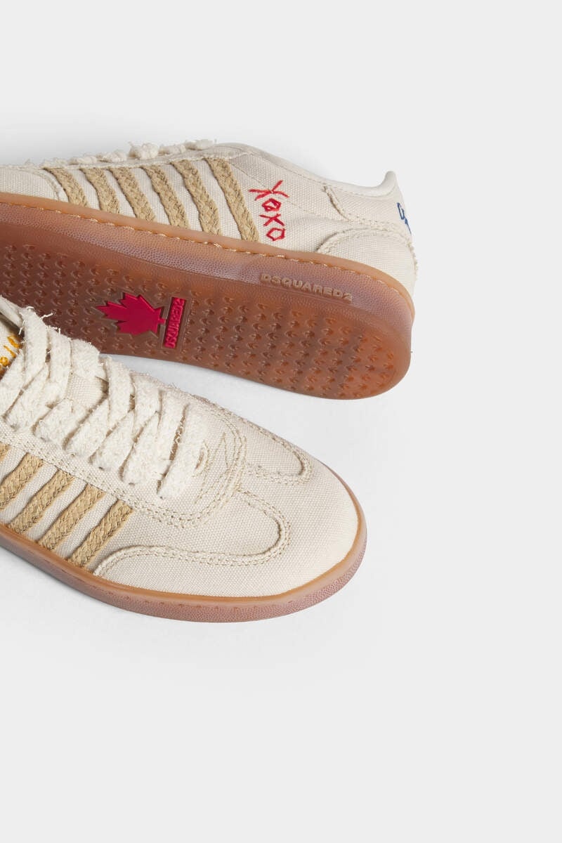 SUMMER LOVER RAFFIA BOXER SNEAKERS - 5