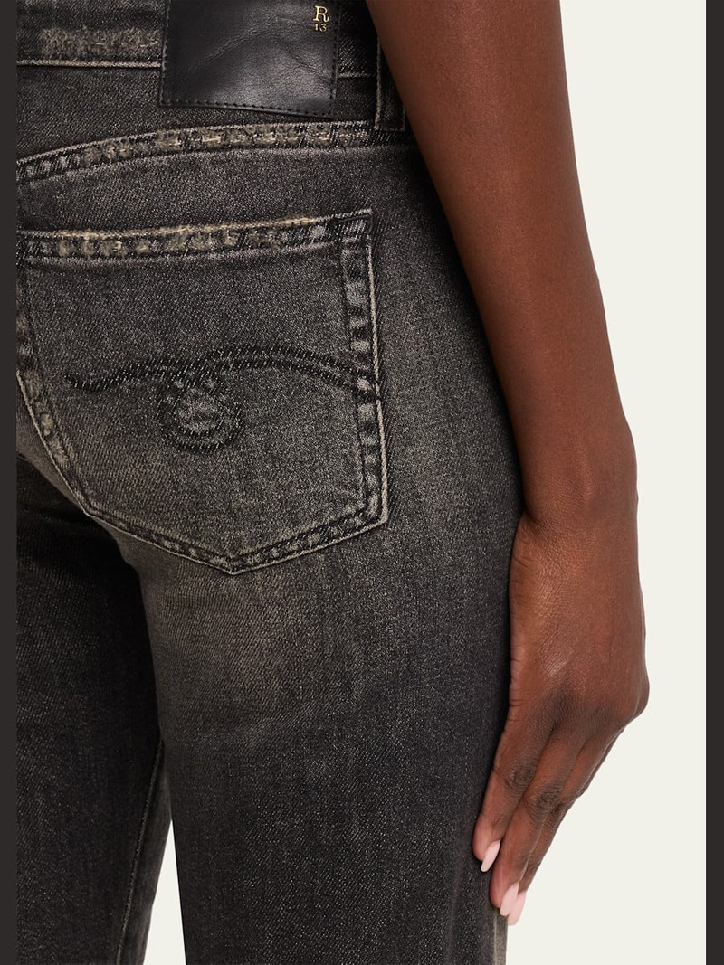 R13 Boy Straight Ankle Jeans outlook