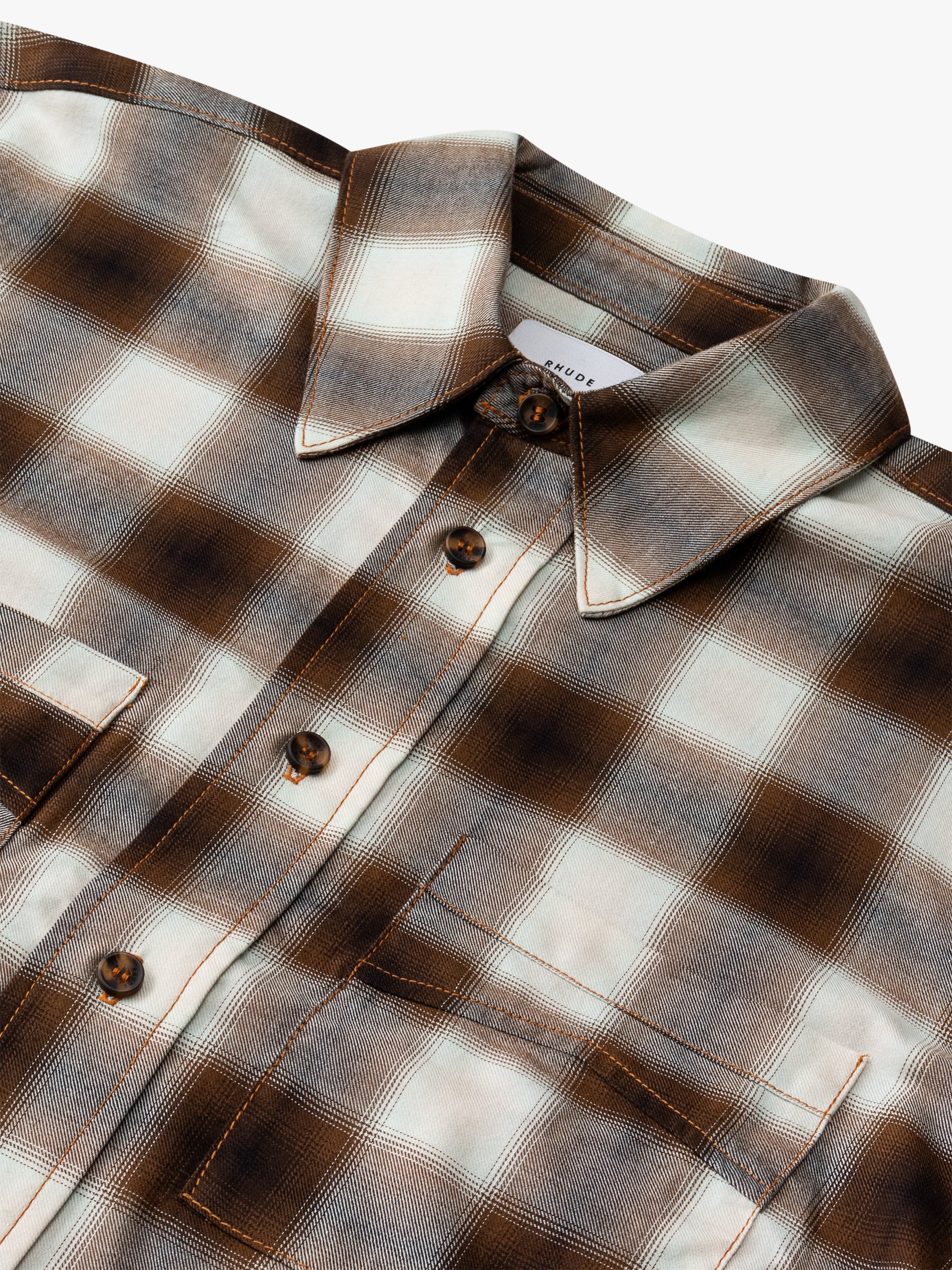 WASHED RHUDE FLANNEL - 3