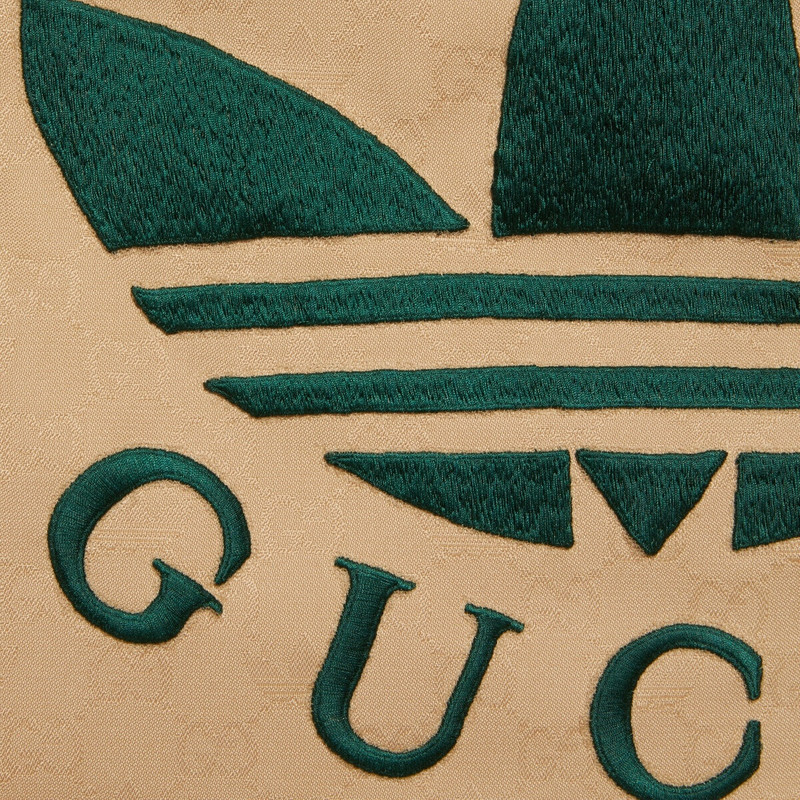 adidas x Gucci belted coat 5