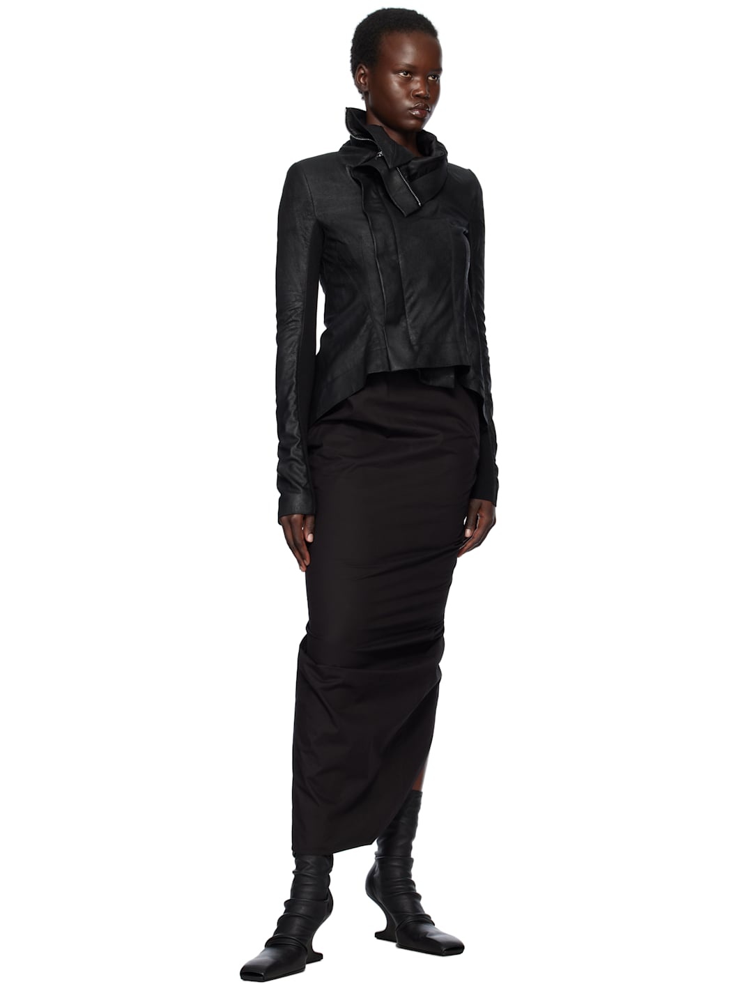 【送料&関税込】Rick Owens Hollywood Naska Biker Hollywood Naska Biker Jacket