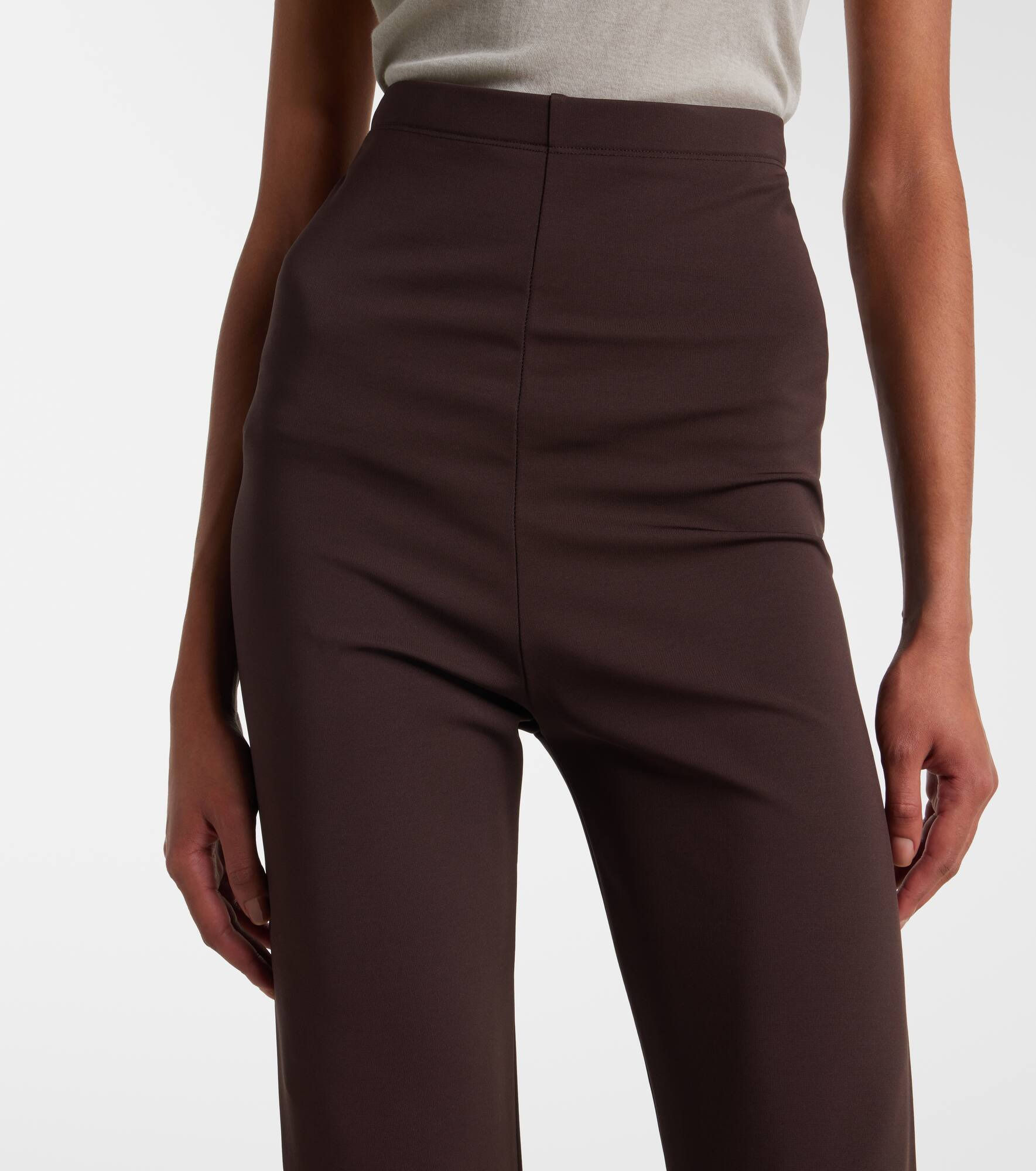 Dirt high-rise flared pants - 4