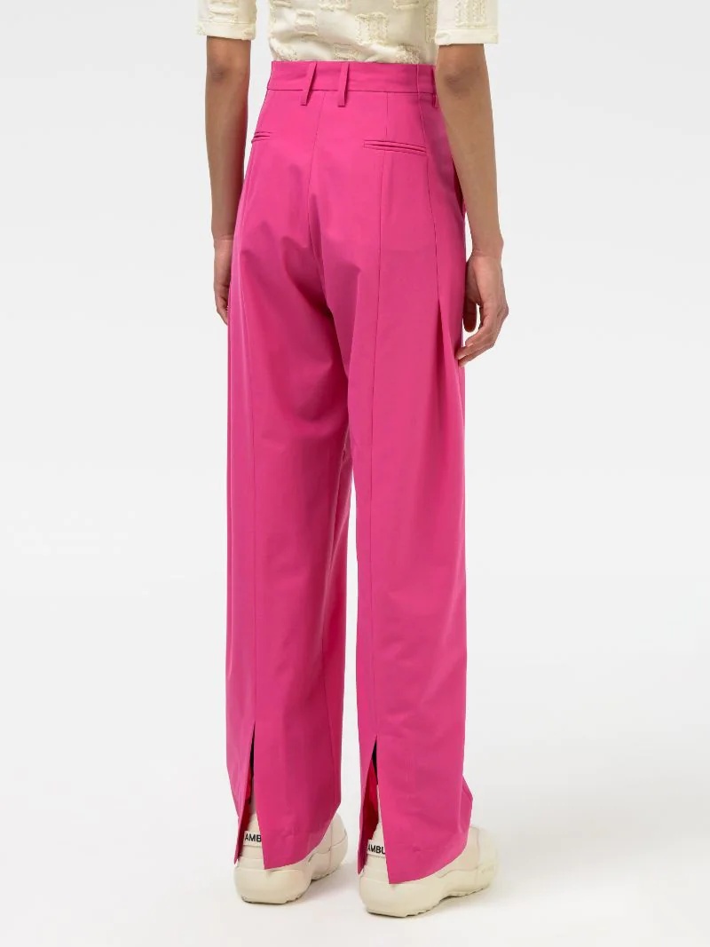 BACK SLIT PANTS - 5