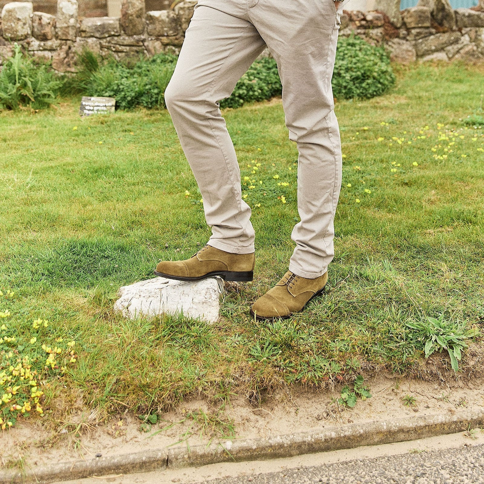 Navvy™ - Avocado Janus Calf Suede - 6