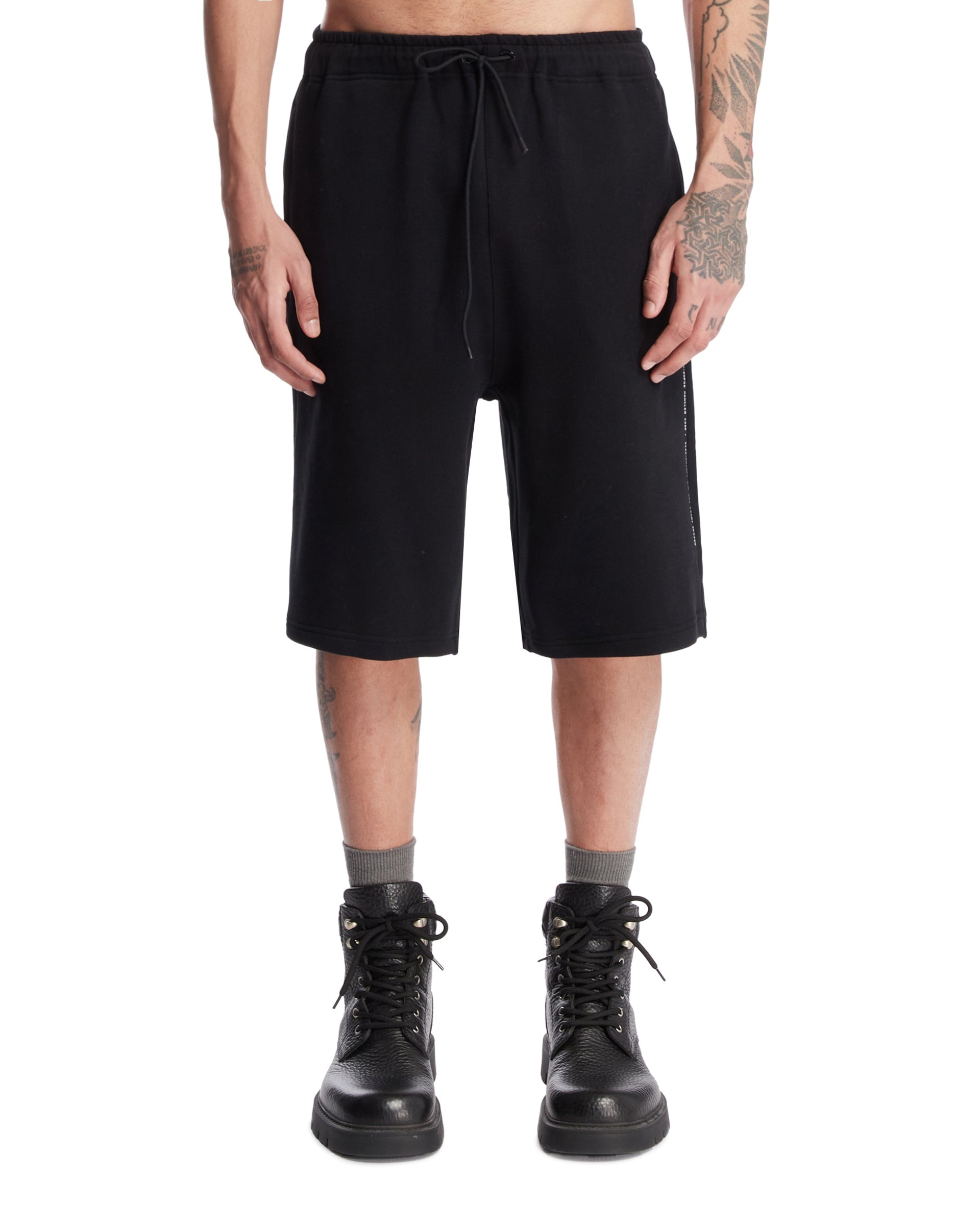 Moncler Genius x FRGMT Black Cotton Shorts - 1