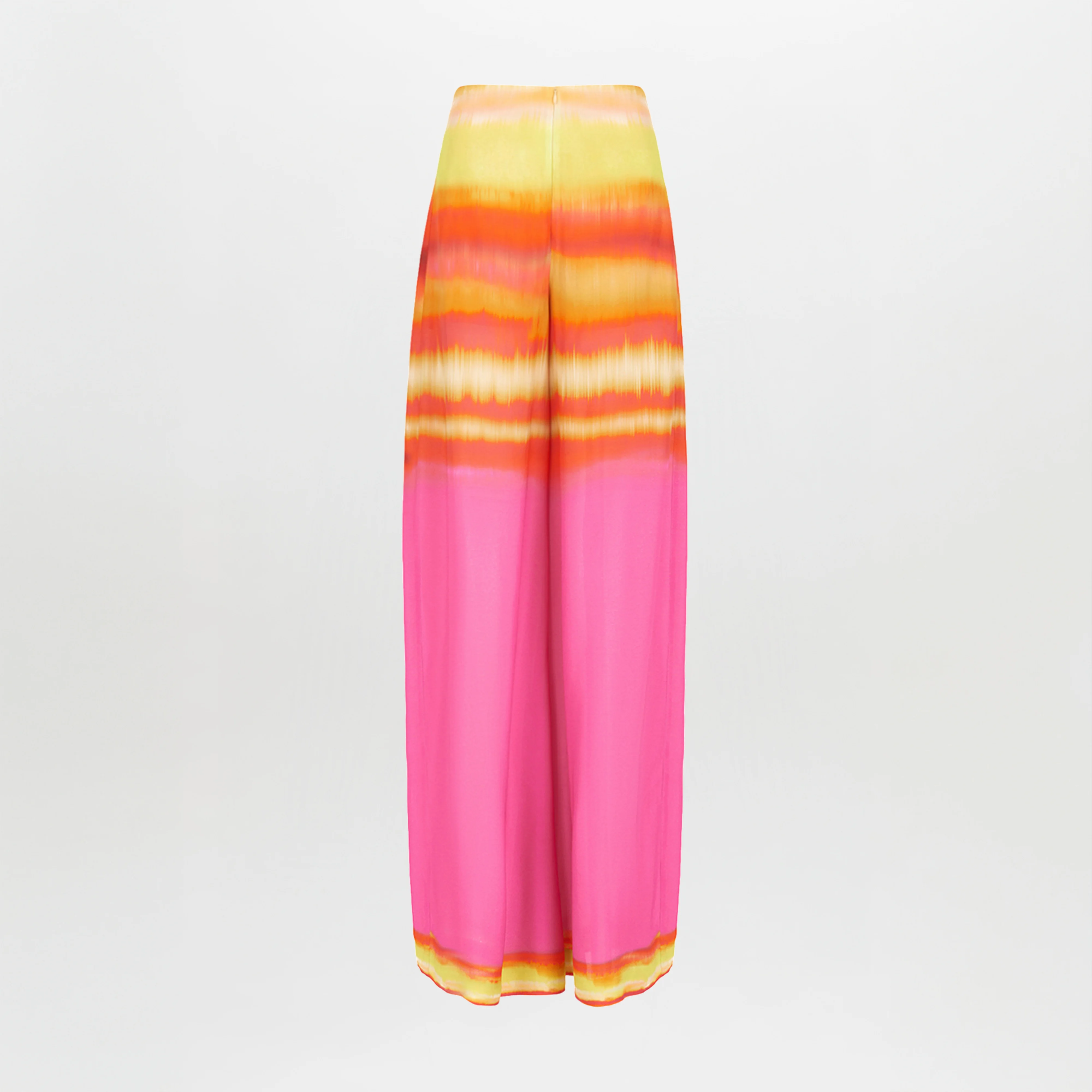 Benedetto Pant Fuschia Lime Stripes - 1