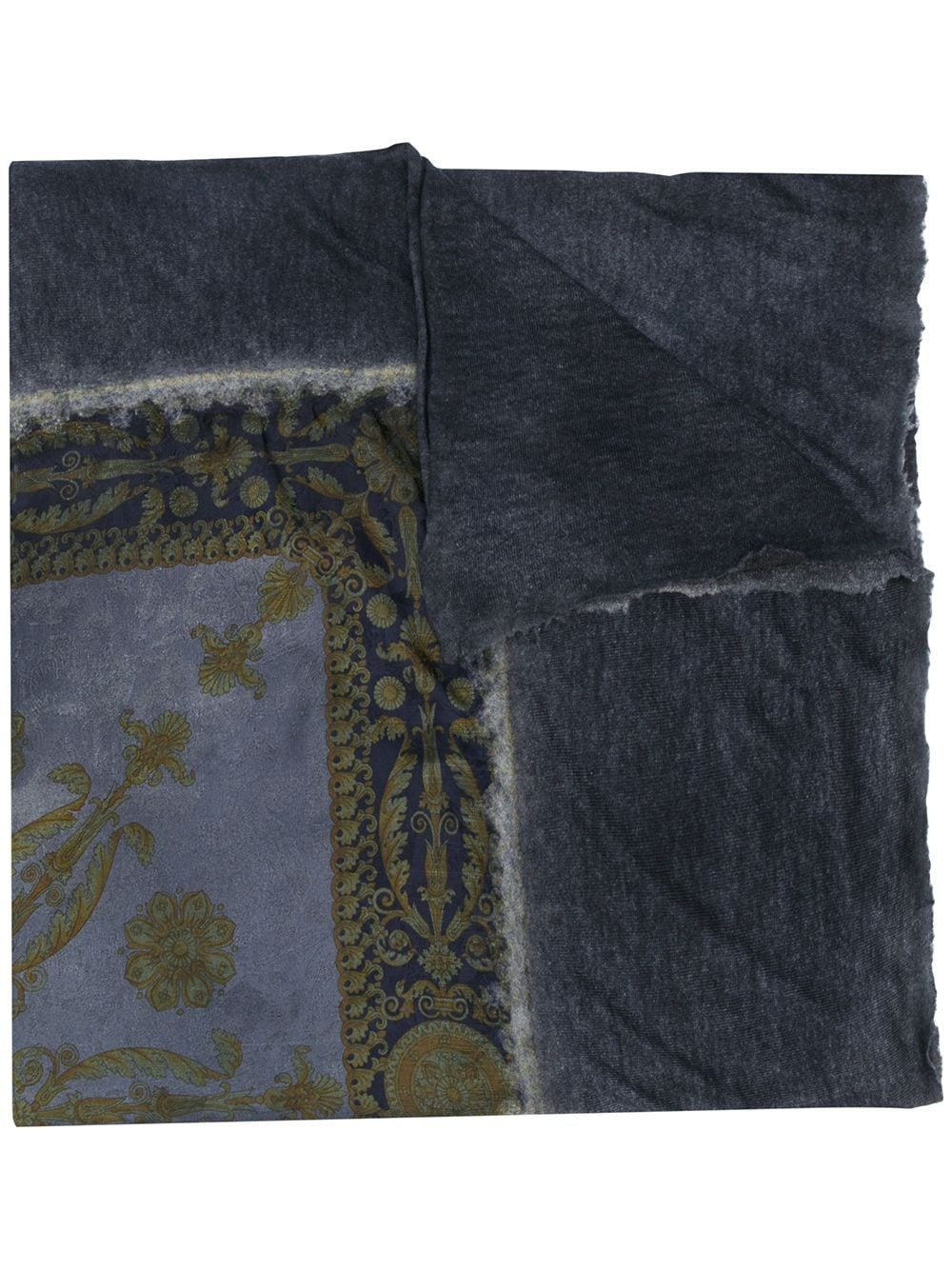 baroque-print scarf - 1