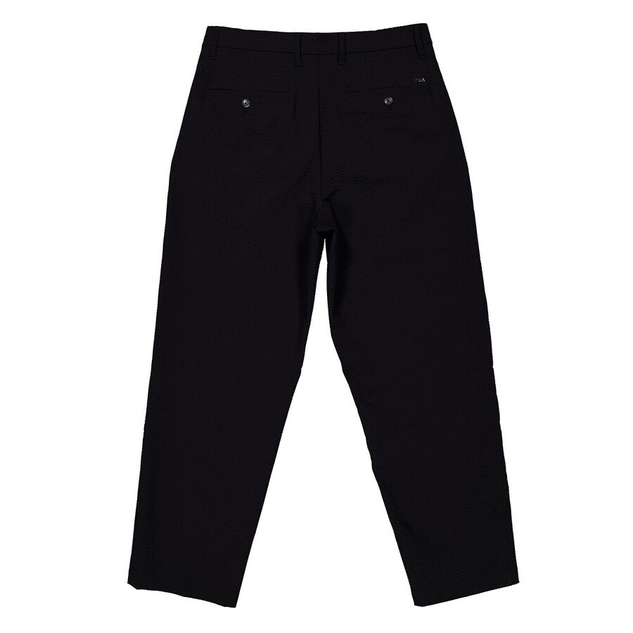 Emporio Armani Seersucker Pleated-Waist Chinos Pants - 6