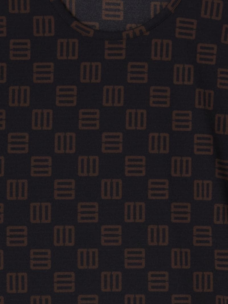 MONOGRAM FITTED T-SHIRT - 2