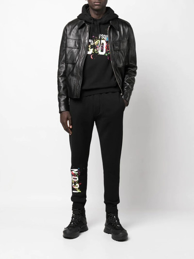 DSQUARED2 logo-print track pants outlook