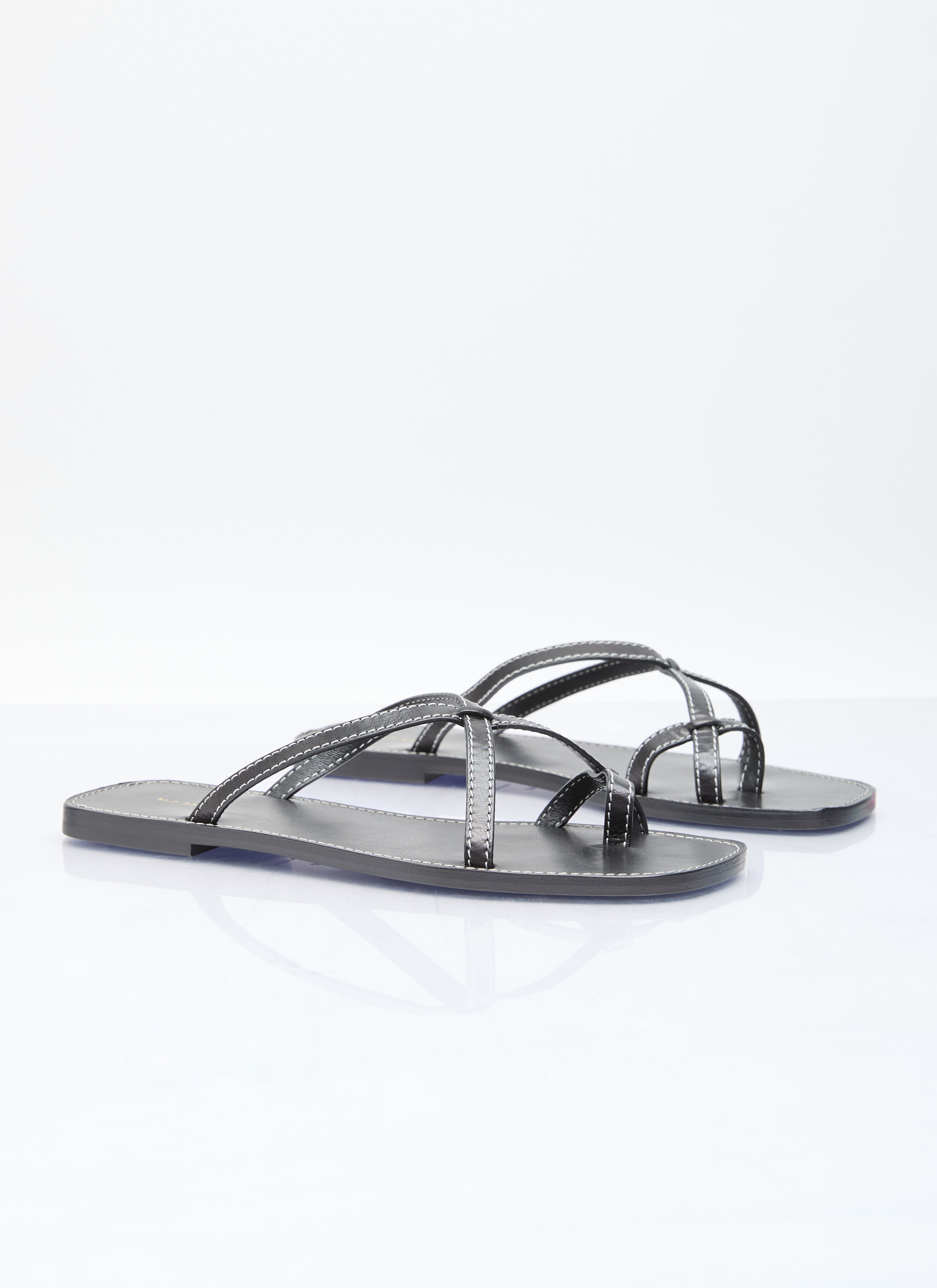 Link Leather Sandals - 3