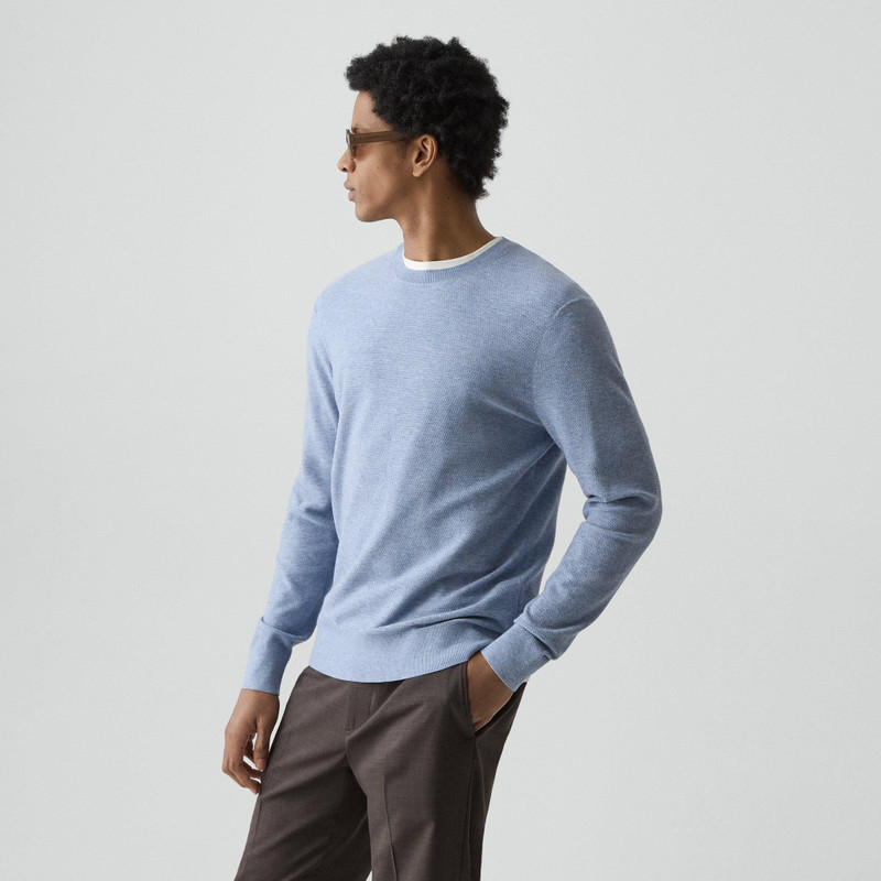 Riland Crewneck Sweater in Light Bilen 2