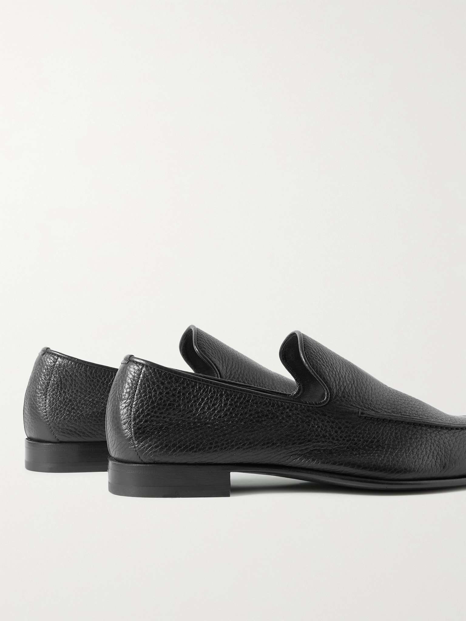 Full-Grain Leather Loafers - 5