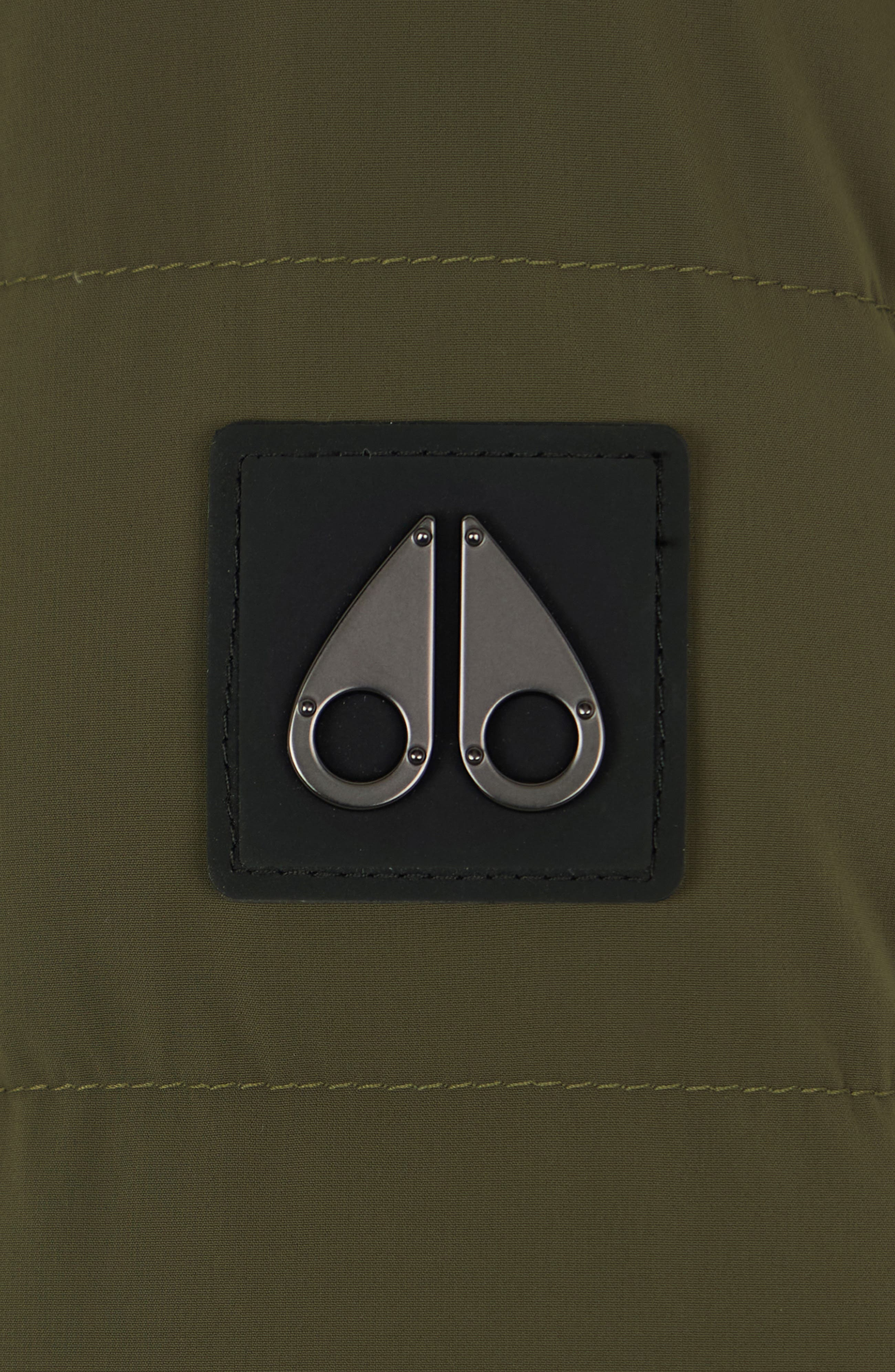 Moose Knuckles Elora Water Repellent 800 Fill Power Down Jacket in Dark Olive at Nordstrom - 7