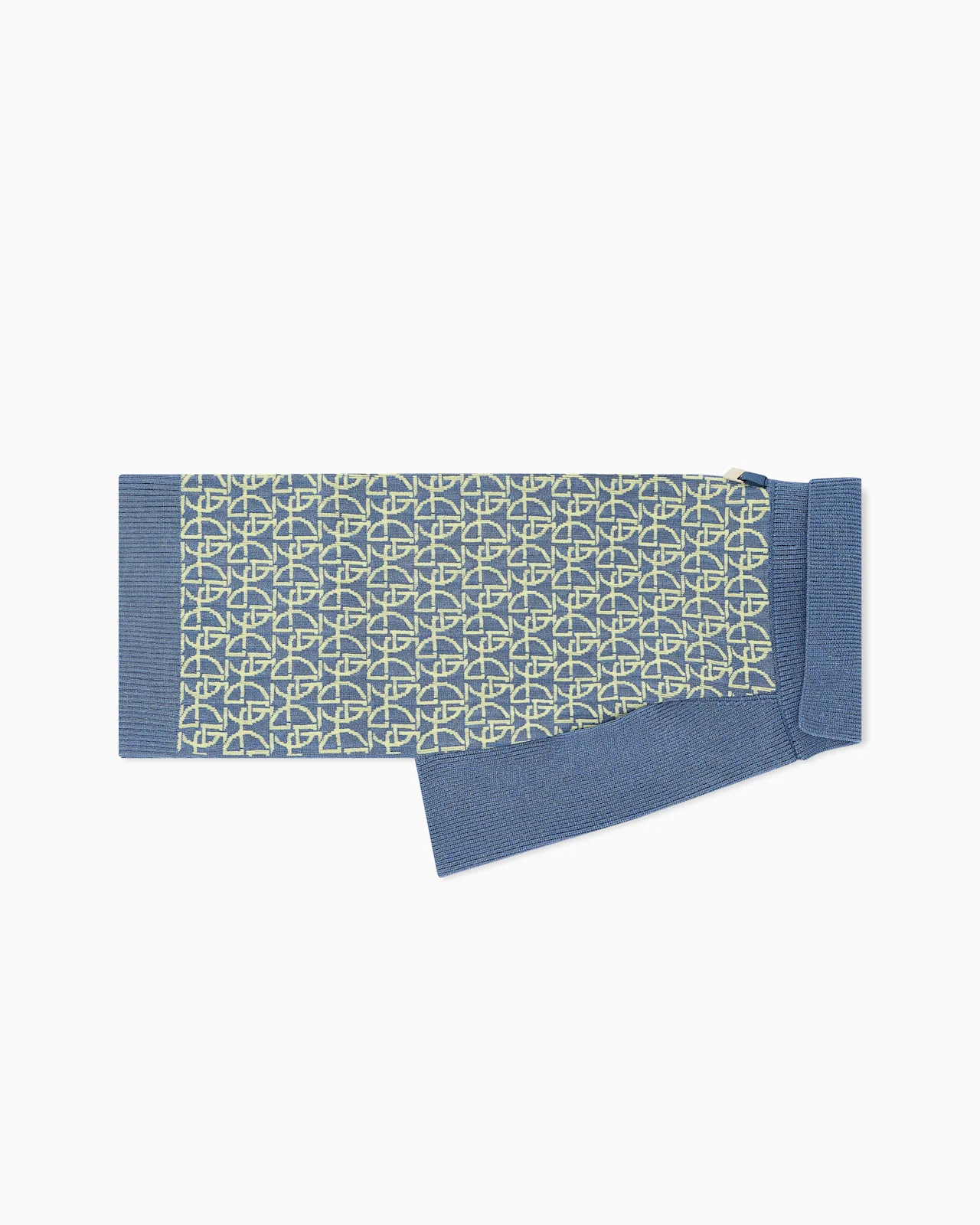 POLDO DOG COUTURE X GIORGIO ARMANI MONOGRAM VISCOSE-BLEND JUMPER - 1