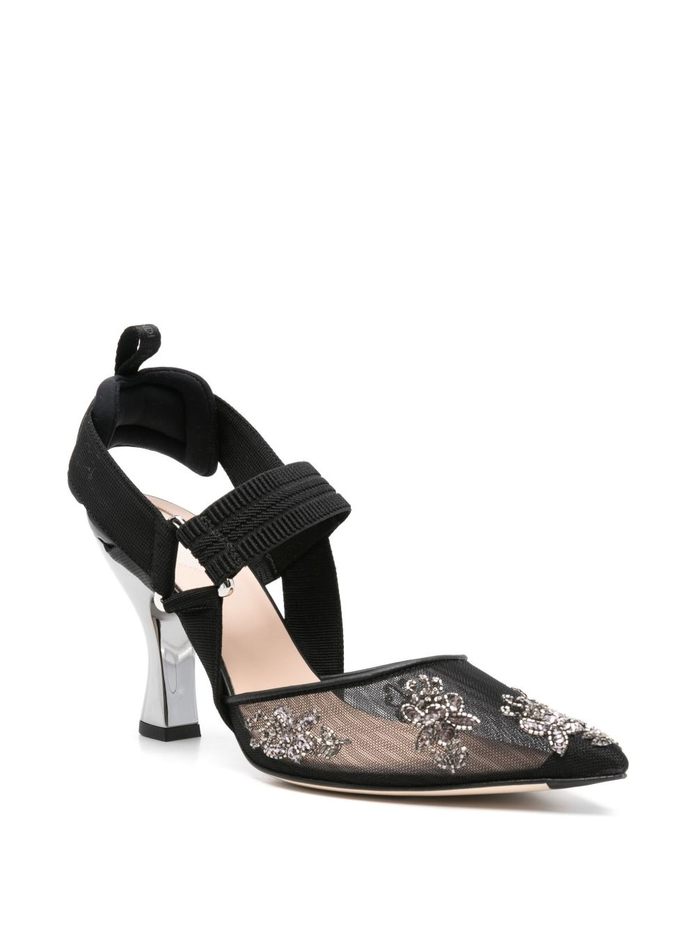 Colibrì embellished slingback pumps - 2