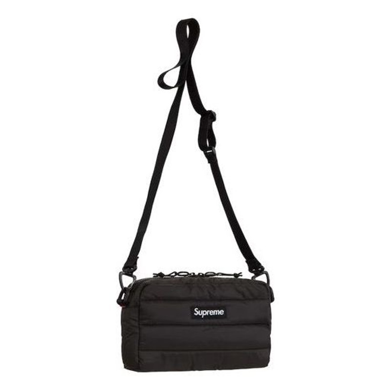 Supreme Supreme Puffer Pouch 'Black White' SUP-FW22-1085 outlook