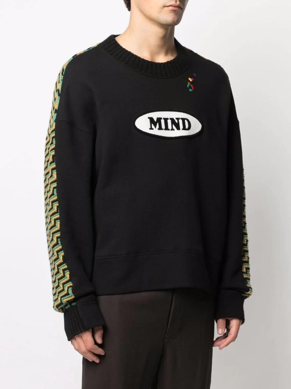 x Missoni patch-detail crew-neck jumper - 4