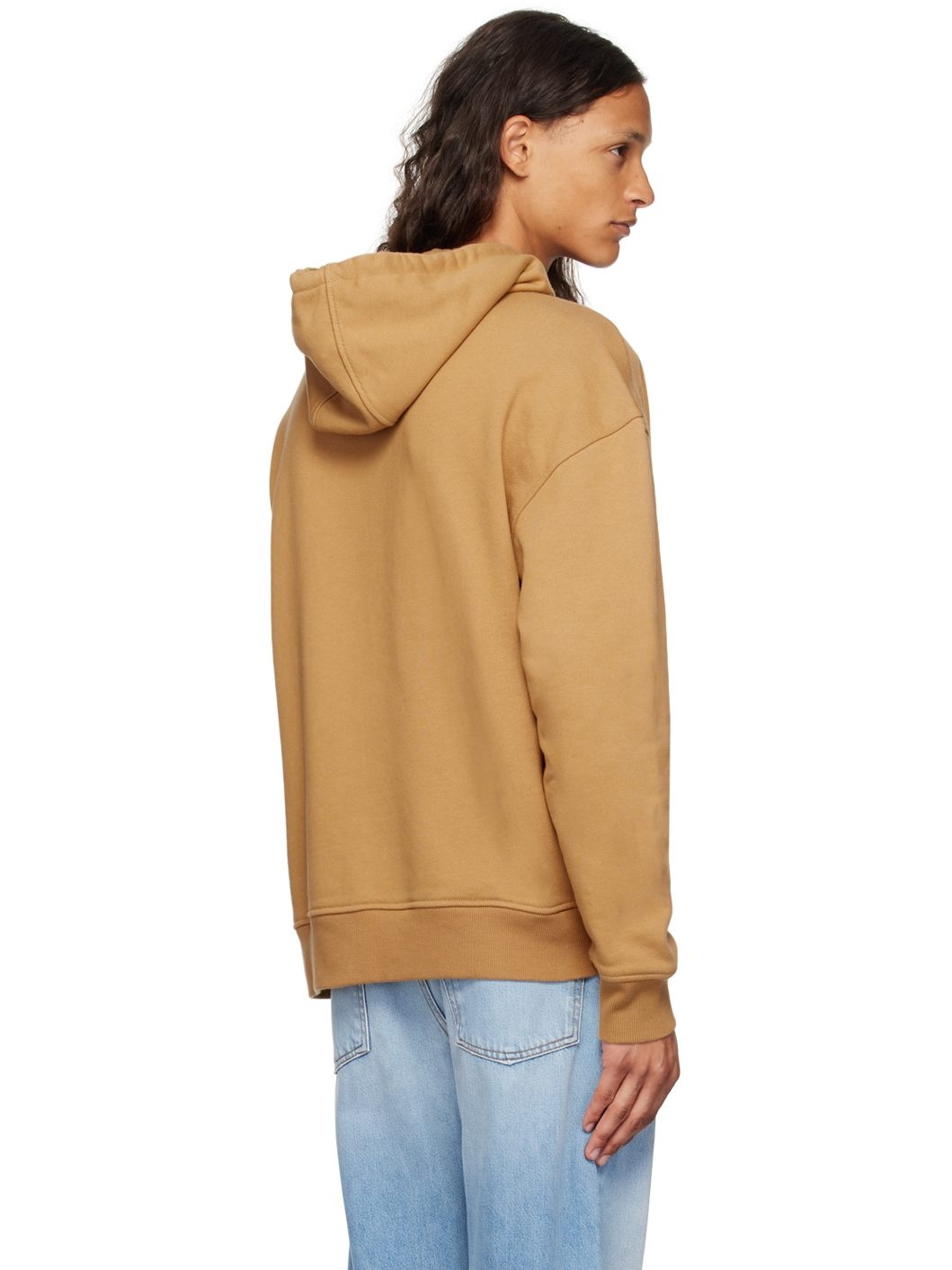 Tan Varsity Hoodie - 3