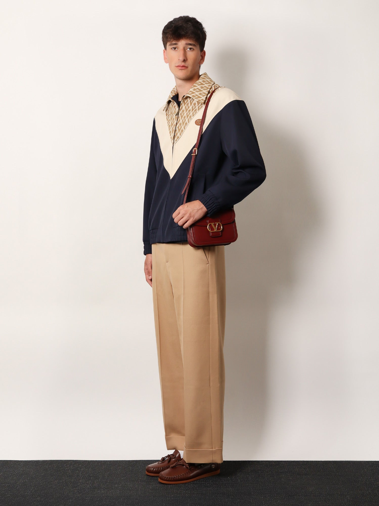 Valentino Toute La V Wool And Cotton Jacket - 2