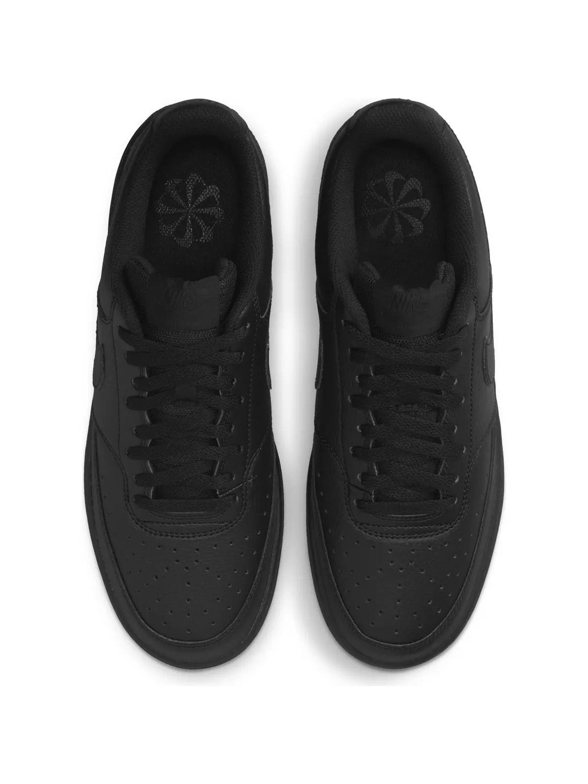 Court Vision Low Next Nature "Black" Men's Shoe - 8